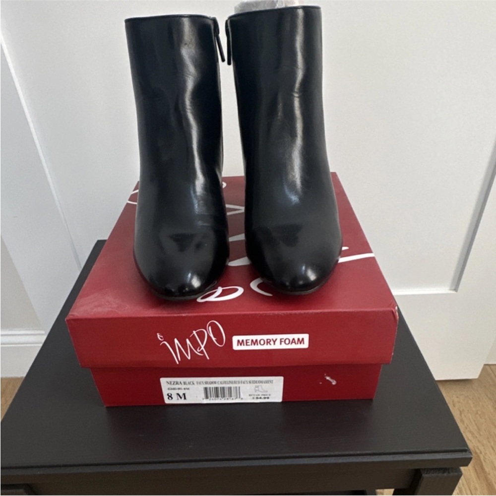 Impo Black Ankle Booties